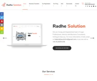 Radhesolution.com(Pan Card Online) Screenshot