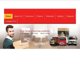 Radhikapackersmovers.in(Radhika Packers and Movers Hyderabad) Screenshot