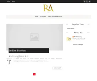 Radhikasuits.com(RadhikAnurag) Screenshot