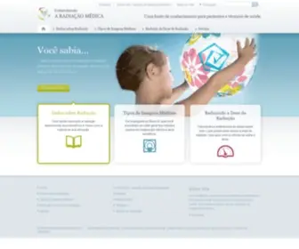 Radiacao-Medica.com.br(Understanding Medical Radiation) Screenshot