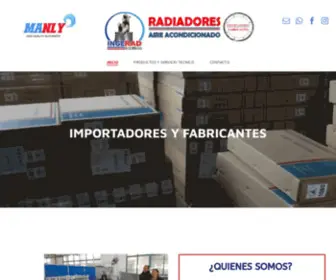 Radiadoresingerad.com(Bogotá) Screenshot