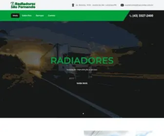 Radiadoressaofernando.com.br(Radiadores) Screenshot