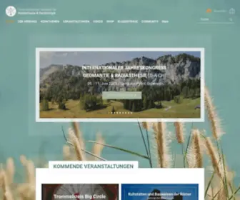 Radiaesthesieverband.at(Österreichischer Verband für Radiästhesie und Geobiologie) Screenshot