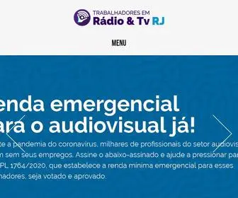 Radialistasrj.org.br(Vem com seu sindicato) Screenshot