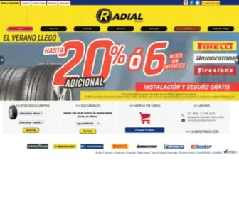 Radialllantas.com(Radial Llantas) Screenshot