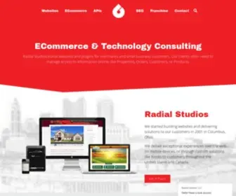 Radialstudios.com(Radial Studios) Screenshot
