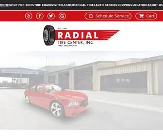 Radialtirecenter.com(Radial Tire Center) Screenshot