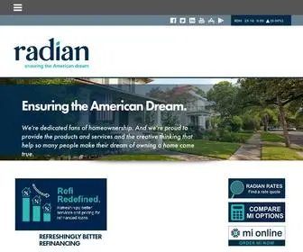 Radian.biz(Ensuring the American Dream) Screenshot