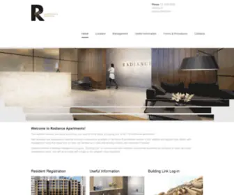 Radianceapartments.com.au(Radiance Apartments) Screenshot