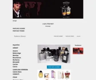 Radiancebeaute.com(Parfum) Screenshot