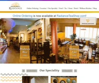 Radiancetea.com(HOME 主頁) Screenshot