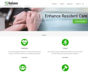 Radianse.com(Real-time Asset Monitoring) Screenshot