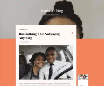 Radiant.ng(Radiant's blog) Screenshot