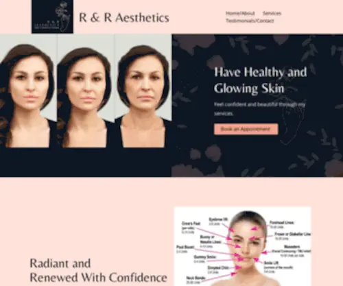 Radiantandrenewed.com(Best Medical Spa in Roswell) Screenshot