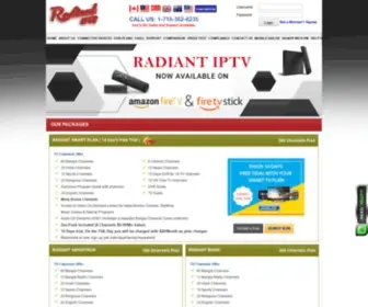 Radiantiptv.com(Radiantiptv) Screenshot