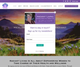 Radiantlivinghlc.com(Radiant Living) Screenshot