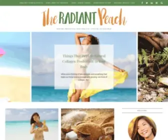 Radiantpeach.com(Radiant Peach) Screenshot