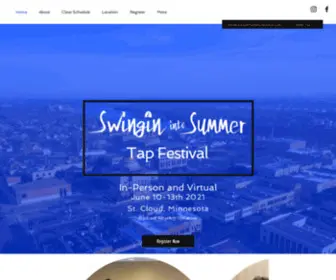 Radiantrhythminitiative.com(Swingin' into Summer Tap Festival) Screenshot