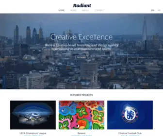 Radiantstudios.co.uk(Radiant Studios) Screenshot