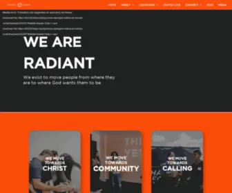 Radianttampa.org(We Are Radiant) Screenshot