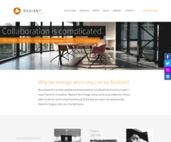 Radianttech.net(Radiant Tech) Screenshot