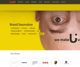 Radiantwebtech.com(Website designing company in delhi) Screenshot