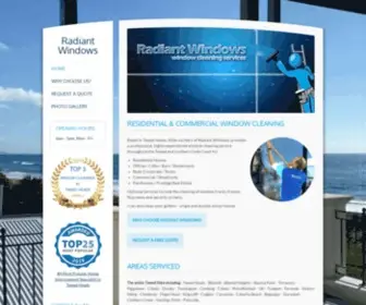 Radiantwindows.com.au(Radiant Windows) Screenshot