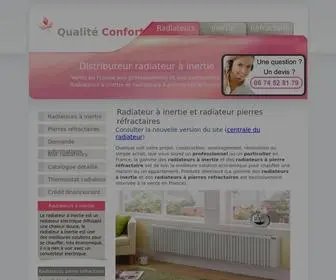 Radiateur-A-Inertie.com(Radiateur) Screenshot
