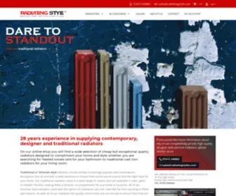 Radiatingstyle.com(Cheap Aluminium) Screenshot