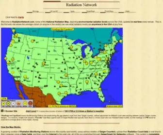 Radiationnetwork.com(Radiation Network) Screenshot