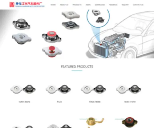Radiator-Cap.com(Radiator cap) Screenshot
