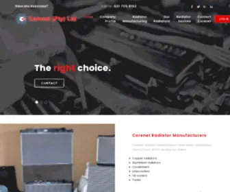 Radiator-Manufacturers.co.za(Corenet) Screenshot