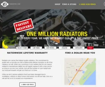 Radiator.com(Radiators for Sale and Service Shop) Screenshot