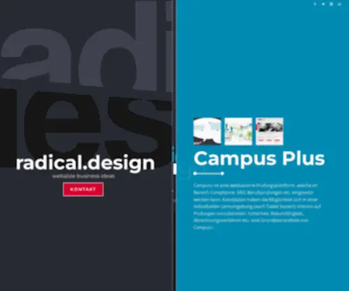 Radical-Design.ch(Get your content) Screenshot