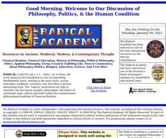 Radicalacademy.org(The Radical Academy) Screenshot