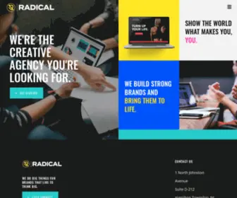 Radicalcreativeco.com(Design & Marketing Agency in NJ) Screenshot