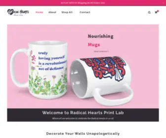 Radicalheartsprintlab.com(Radical Hearts Print Lab) Screenshot