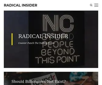 Radicalinsider.com(Radical Insider) Screenshot