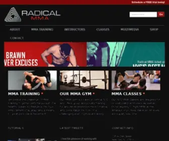 Radicalmmanyc.com(Radical MMA NYC) Screenshot