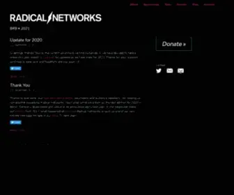 Radicalnetworks.org(Radical Networks) Screenshot