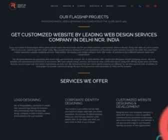 Radicalreflex.com(Best website design company in Delhi NCR India) Screenshot