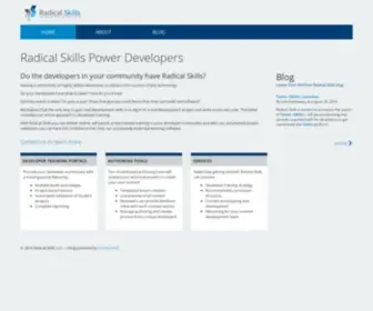 Radicalskills.com(radicalskills) Screenshot