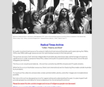 Radicaltimes.info(Radical Times Archive) Screenshot