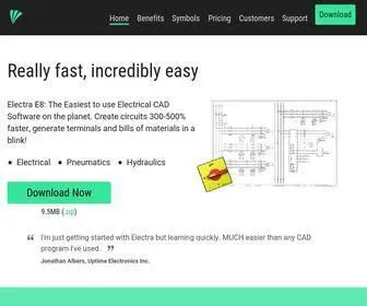 Radicasoftware.com(Cloud Electrical CAD Software for Schematics) Screenshot