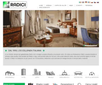 Radici.it(Radici Pietro Industries & Brands S.p.A) Screenshot