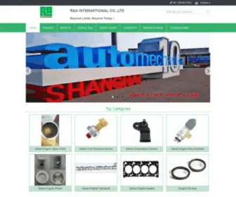 Radieselparts.com(Quality Diesel Engine Spare Parts & Diesel Fuel Pressure Sensor Manufacturer) Screenshot