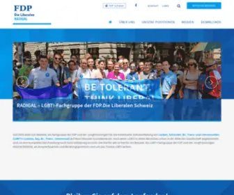 Radigal.ch(Hauptseite) Screenshot