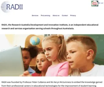 Radii.org(radii) Screenshot