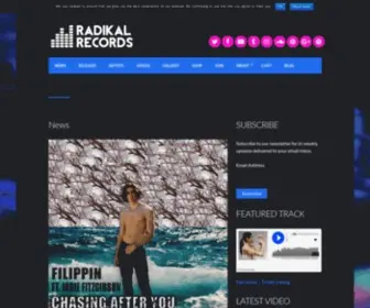 Radikal.com(Radikal Records) Screenshot