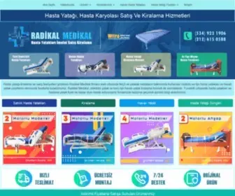 Radikalmedikal.com(Hasta yatağı) Screenshot
